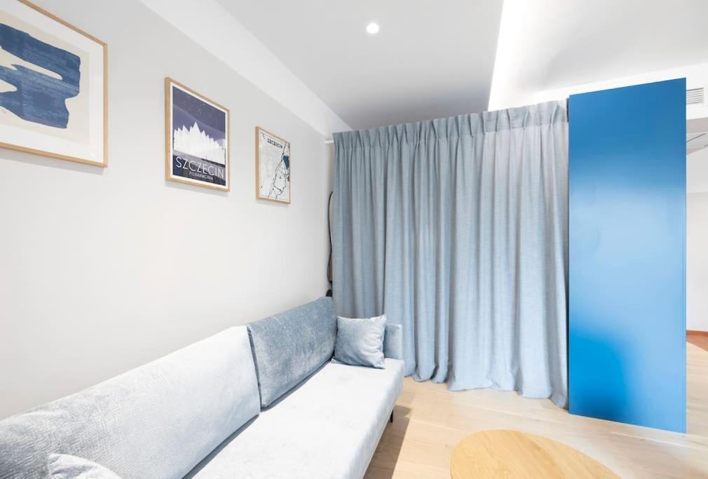 Apartament Blue City - Hanza Tower Stettino Esterno foto