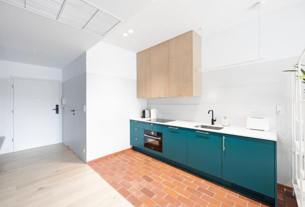 Apartament Blue City - Hanza Tower Stettino Esterno foto
