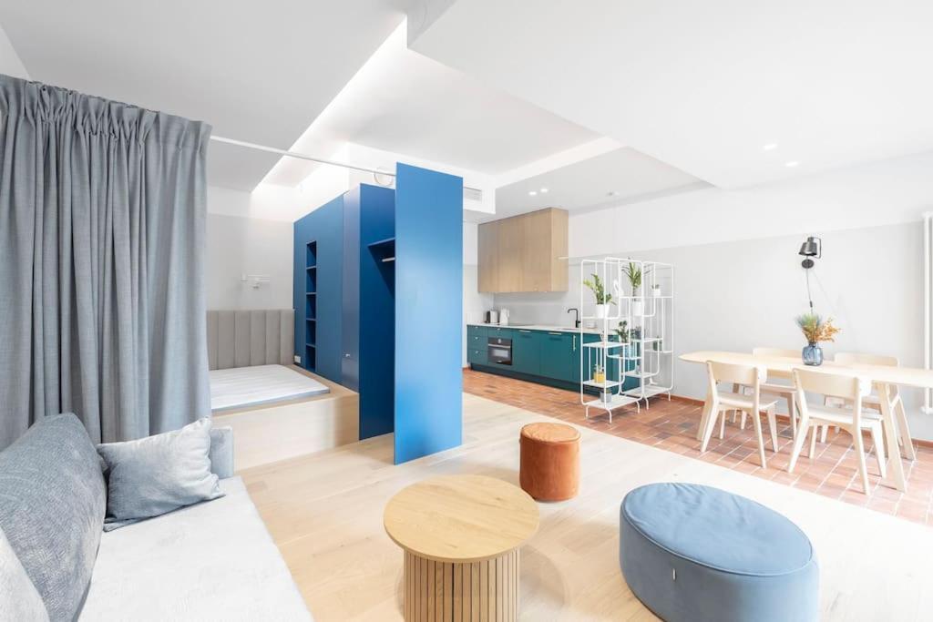 Apartament Blue City - Hanza Tower Stettino Esterno foto