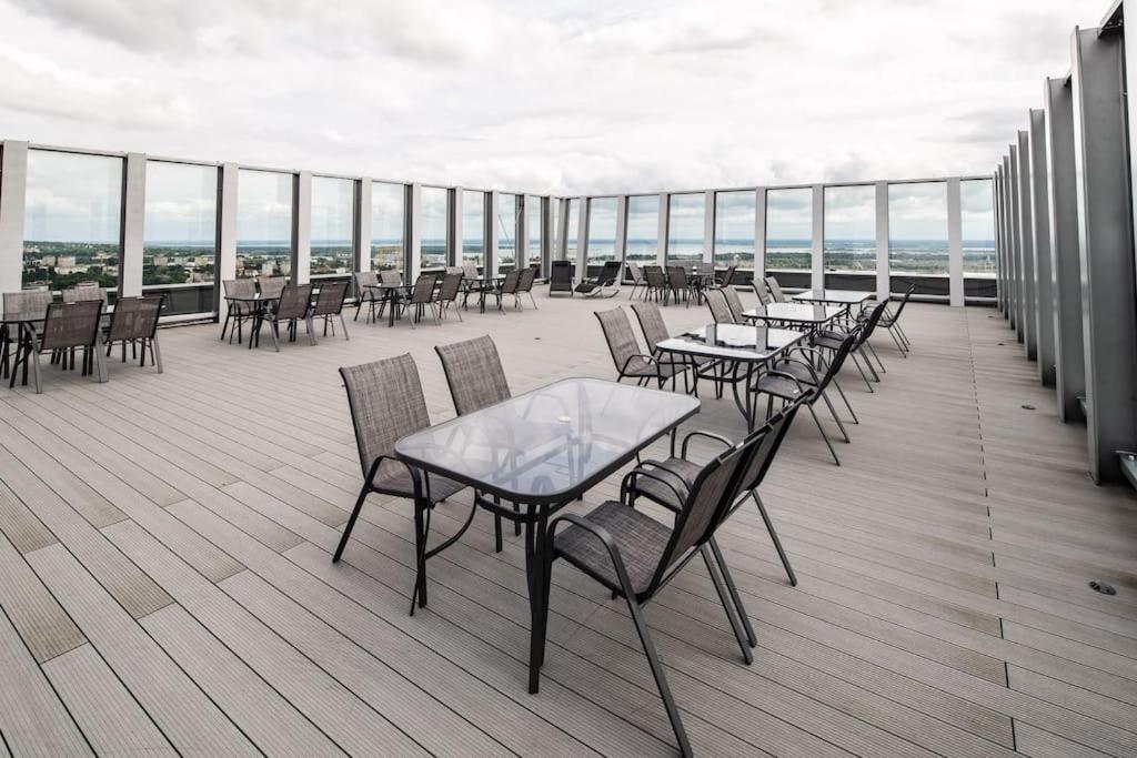 Apartament Blue City - Hanza Tower Stettino Esterno foto