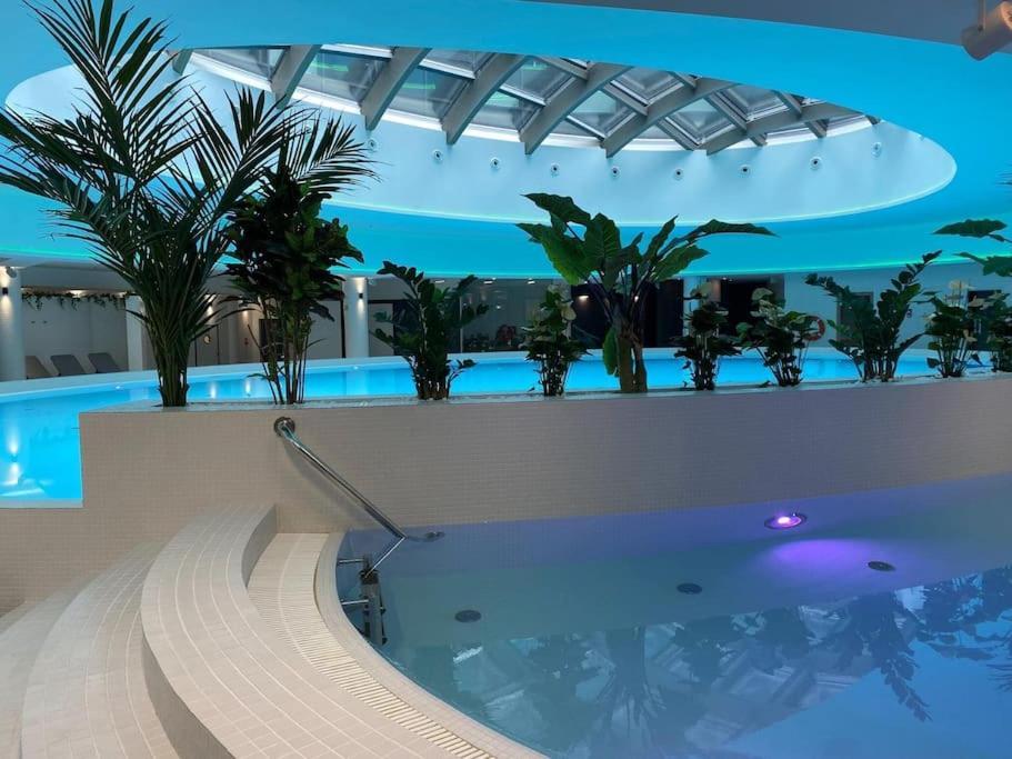 Apartament Blue City - Hanza Tower Stettino Esterno foto